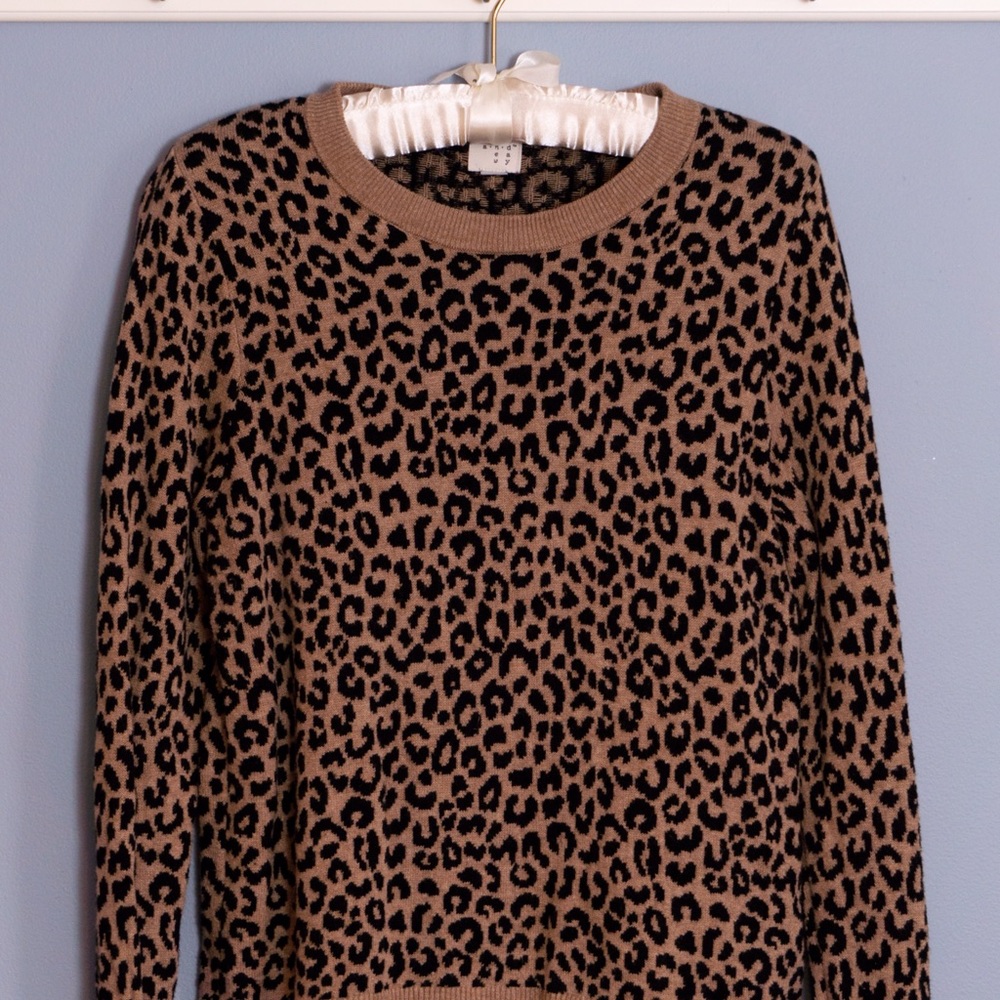 Leopard Print Sweater